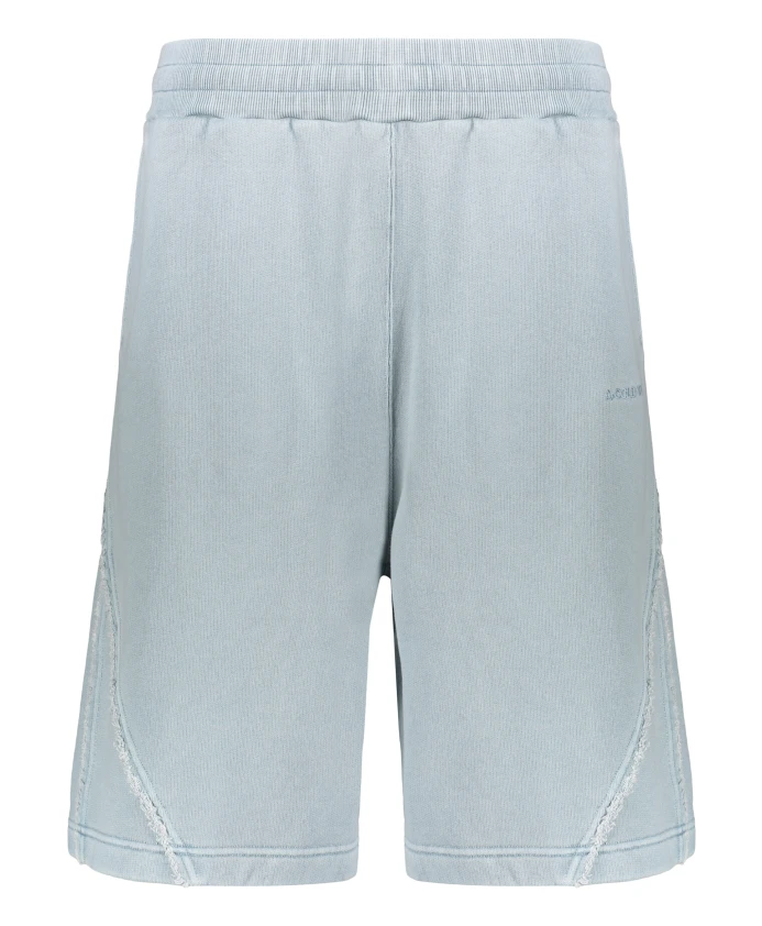Хлопковые шорты-бермуды с эластичным поясом на шнуровке. A-Cold-Wall, синий
Хлопковые шорты-бермуды с эластичным поясом на шнуровке. A-Cold-Wall, синий