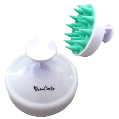 Массажная щетка для мытья волос на голове Deni Carte
Массажная щетка для мытья волос на голове Deni Carte