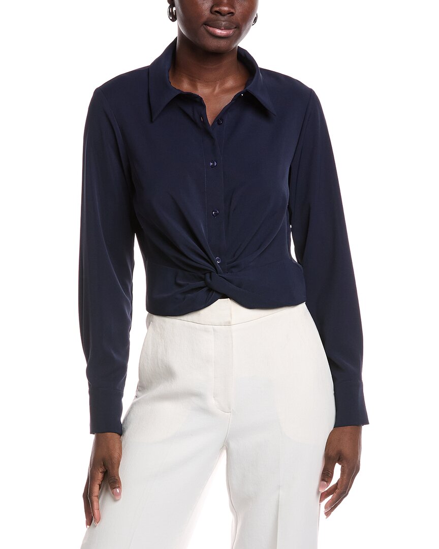 Топ Gracia с перекрученным передом, синий
Топ Gracia с перекрученным передом, синий