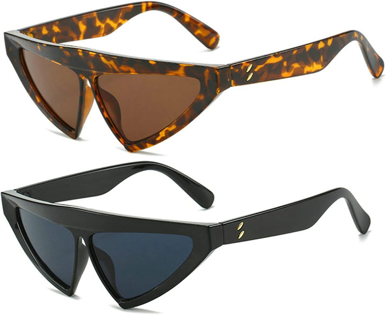 Солнцезащитные очки Willochra в винтажном стиле «кошачий глаз» для женщин, дизайнерские, розовые, с защитой от УФ-излучения UV400, для мужчин, с заклепками, 2pcs-black&leopard
Солнцезащитные очки Willochra в винтажном стиле «кошачий глаз» для женщин, дизайнерские, розовые, с защитой от УФ-излучения UV400, для мужчин, с заклепками, 2pcs-black&leopard