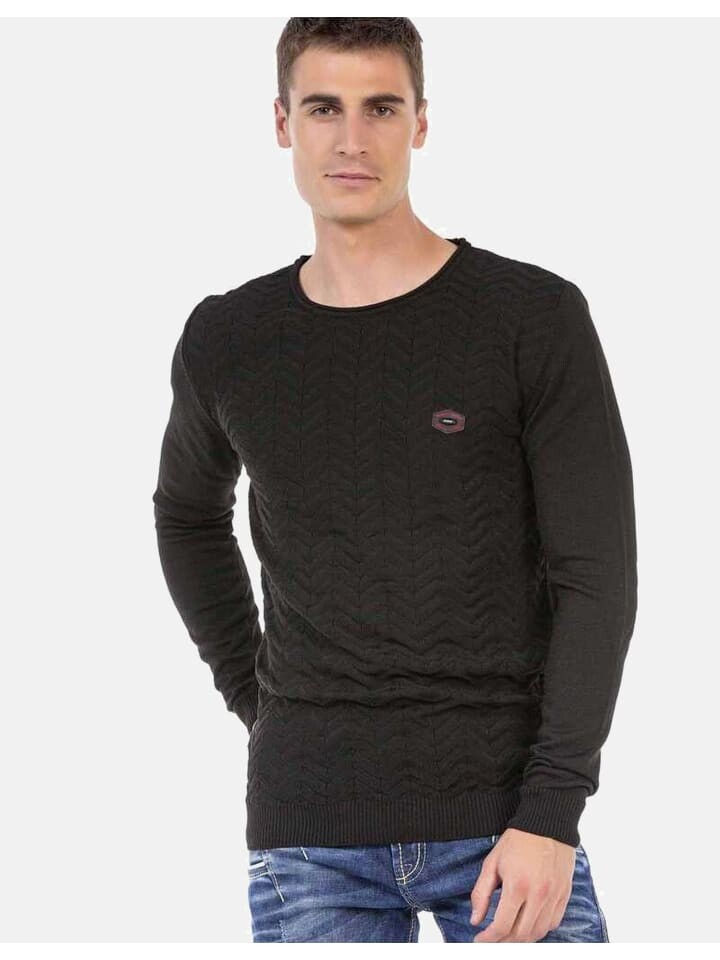 Пуловер Cipo & Baxx Pullover, черный
Пуловер Cipo & Baxx Pullover, черный