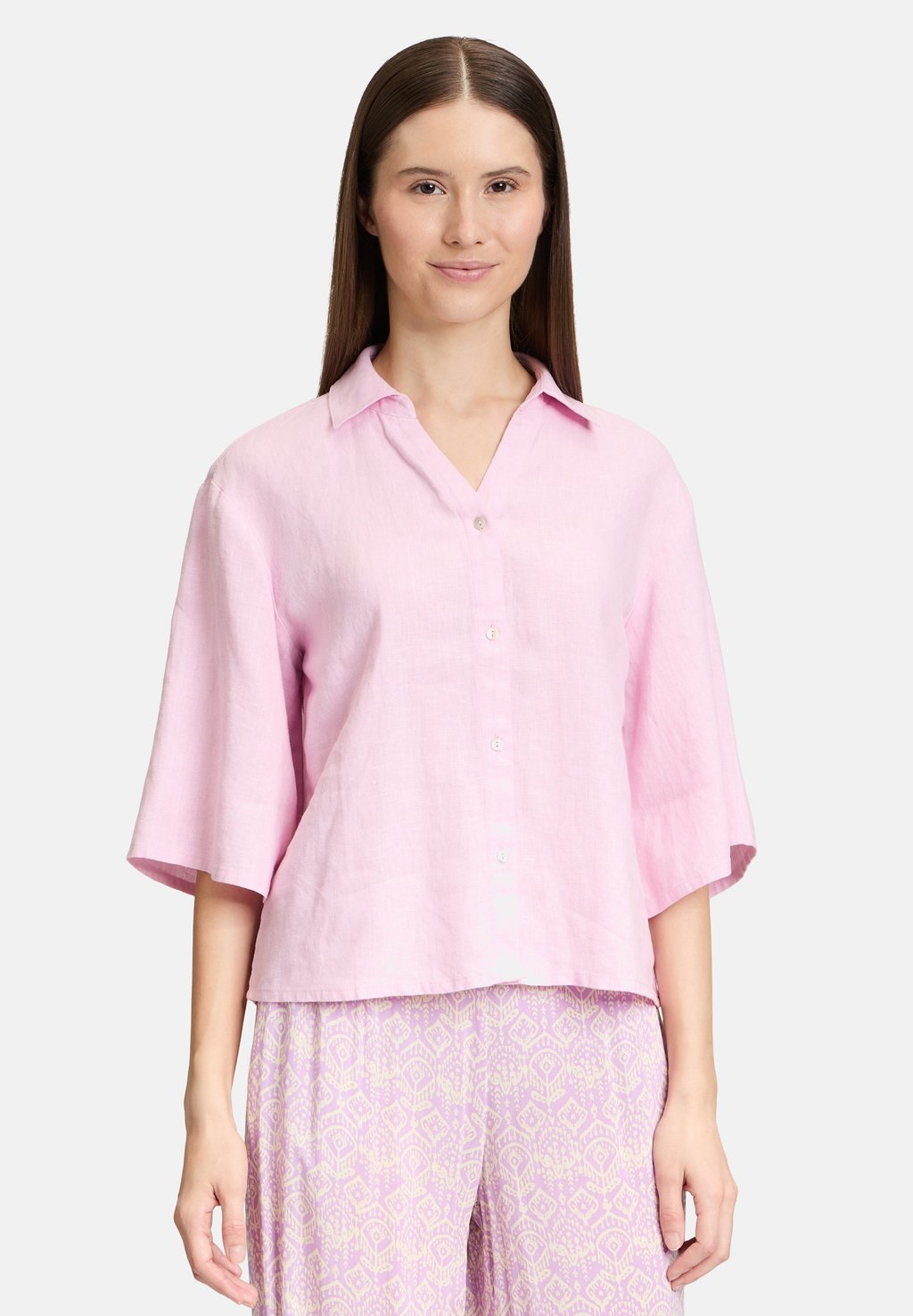 Блузка на пуговицах MIT KRAGEN Cartoon, светло-розовый
Блузка на пуговицах MIT KRAGEN Cartoon, светло-розовый