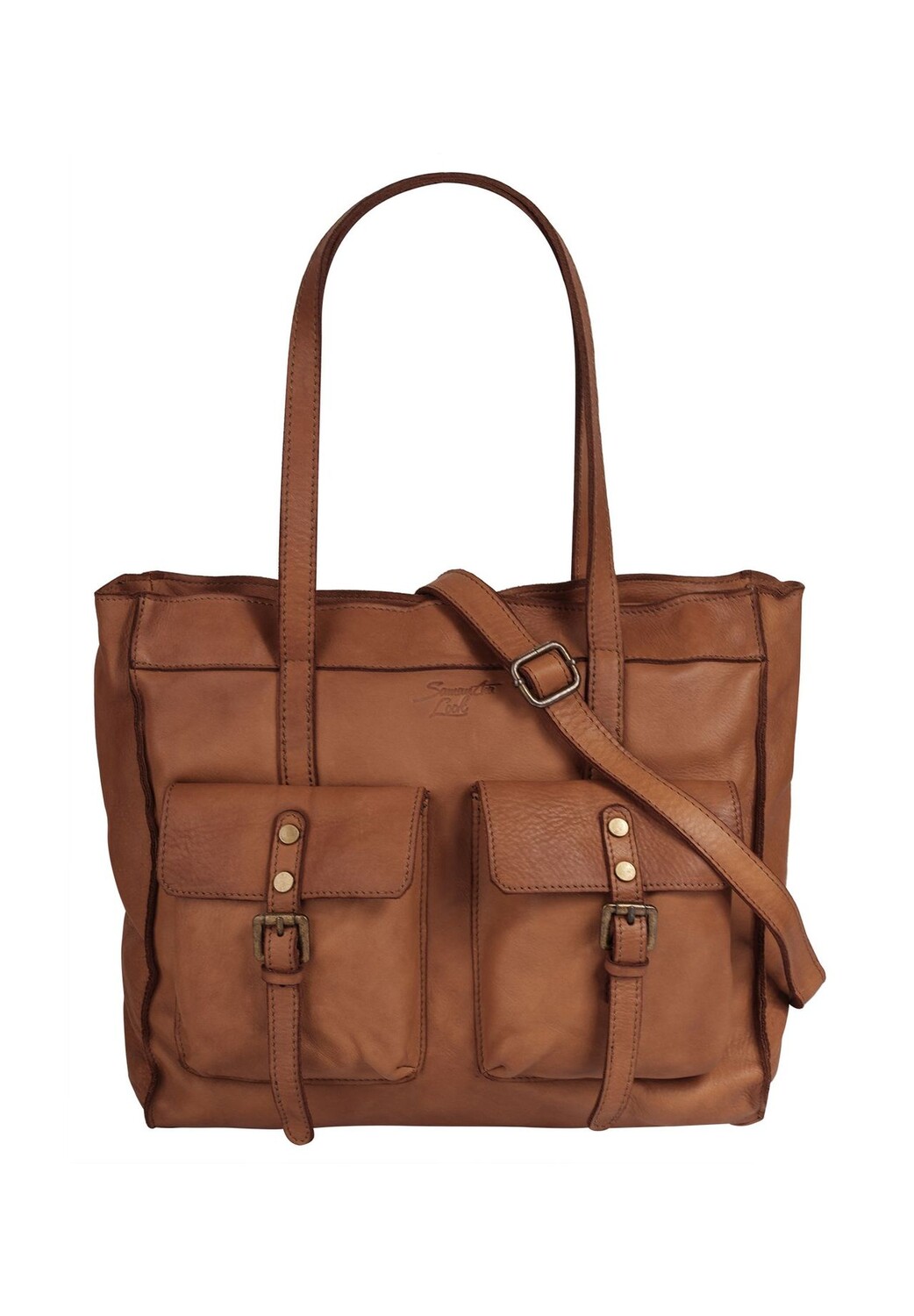 Шопер, натуральная кожа, сделано в Италии Samantha Look, цвет Cognac
Шопер, натуральная кожа, сделано в Италии Samantha Look, цвет Cognac