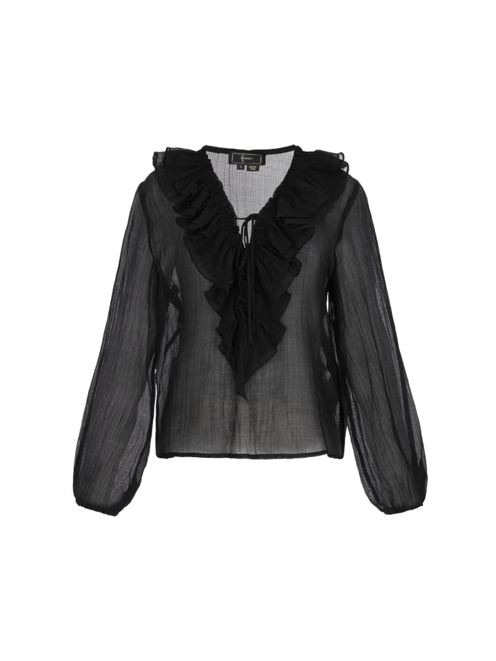 Faina Женская блузка черного цвета
Faina Женская блузка черного цвета