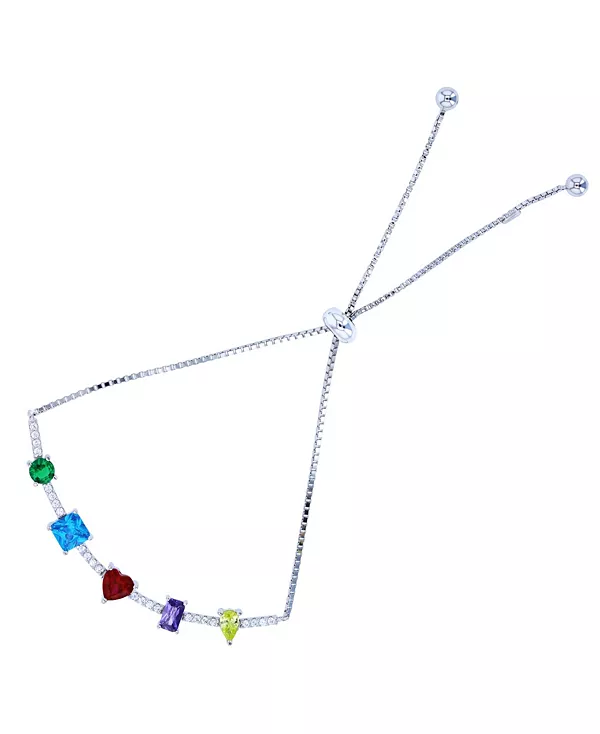 Браслет-Боло с регулируемой формой из стерлингового серебра с кубическим цирконием Macy'S, white
Браслет-Боло с регулируемой формой из стерлингового серебра с кубическим цирконием Macy'S, white