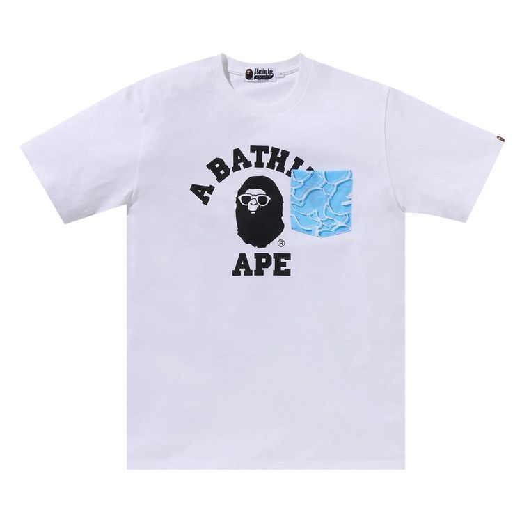 Футболка BAPE ABC Sea Surface Camo Pocket College Tee, White, Белый, Футболка BAPE ABC Sea Surface Camo Pocket College Tee, White
Футболка BAPE ABC Sea Surface Camo Pocket College Tee, White, Белый, Футболка BAPE ABC Sea Surface Camo Pocket College Tee, White