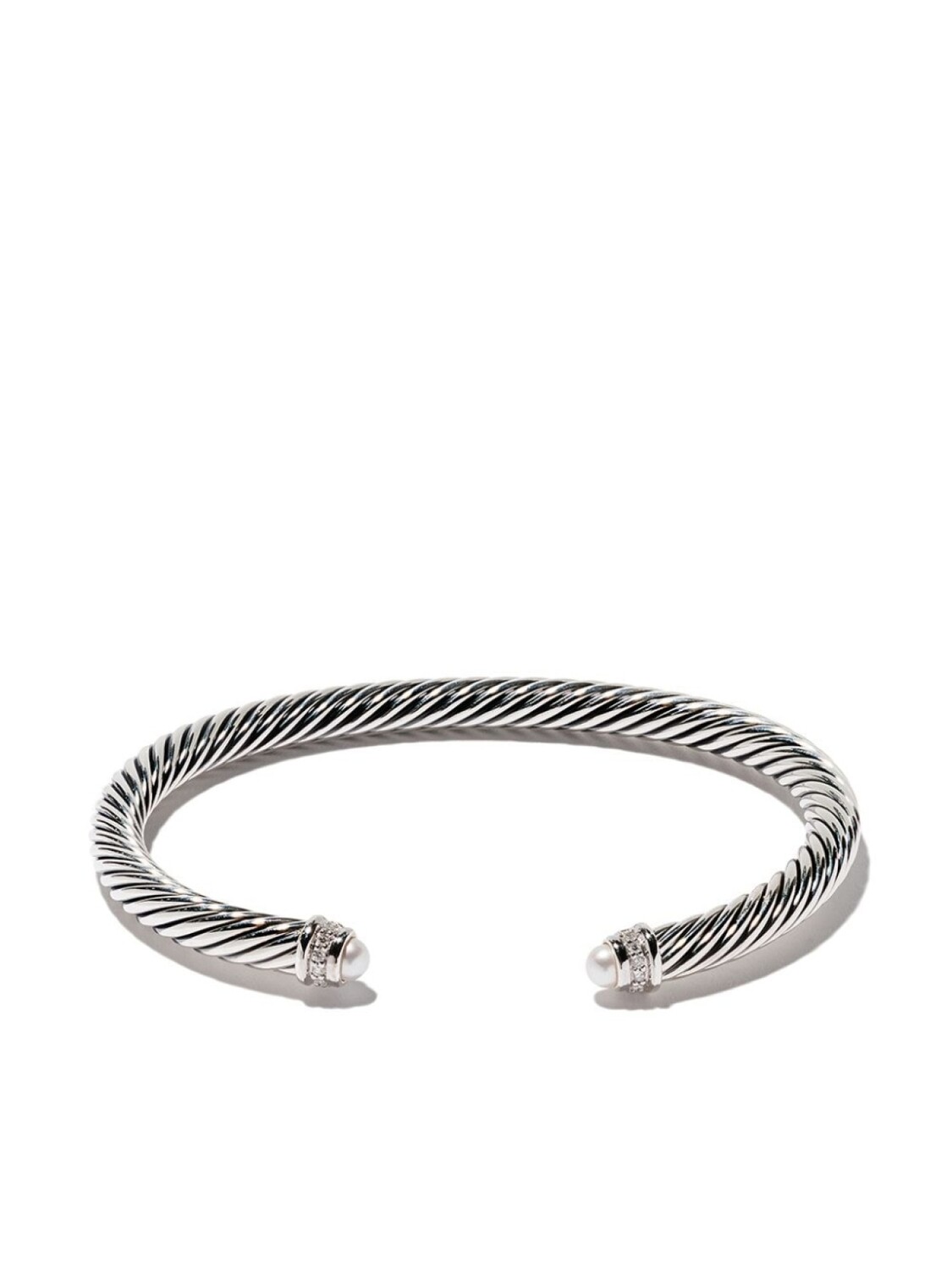 Серебряный браслет Cable Classics с жемчугом и бриллиантами David Yurman
Серебряный браслет Cable Classics с жемчугом и бриллиантами David Yurman