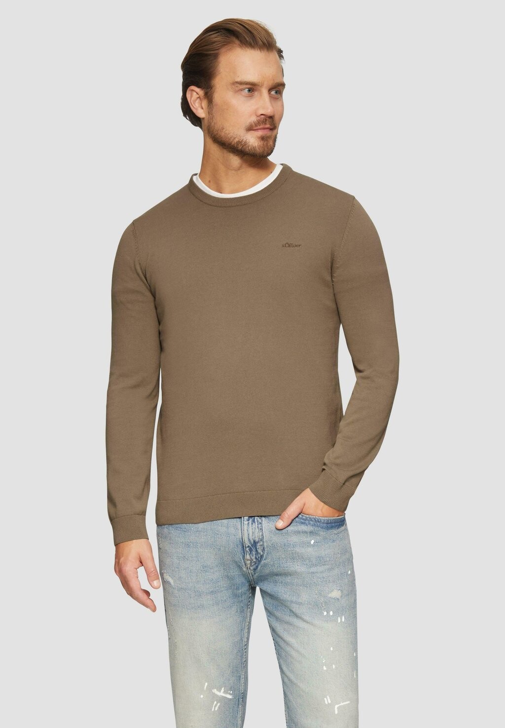 Джемпер MIT LOGO-STICKEREI s.Oliver, бежевый
Джемпер MIT LOGO-STICKEREI s.Oliver, бежевый