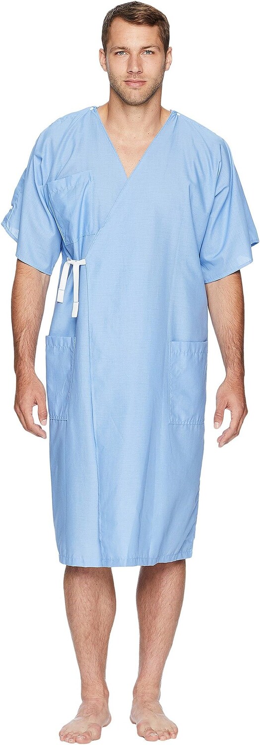 Халат The Patient Gown by Care+Wear X Parsons Care+Wear, синий
Халат The Patient Gown by Care+Wear X Parsons Care+Wear, синий