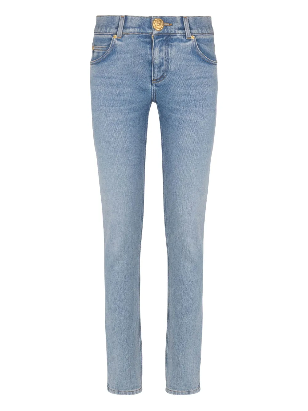 Джинсы с декоративными пуговицами BALMAIN, синий
Джинсы с декоративными пуговицами BALMAIN, синий