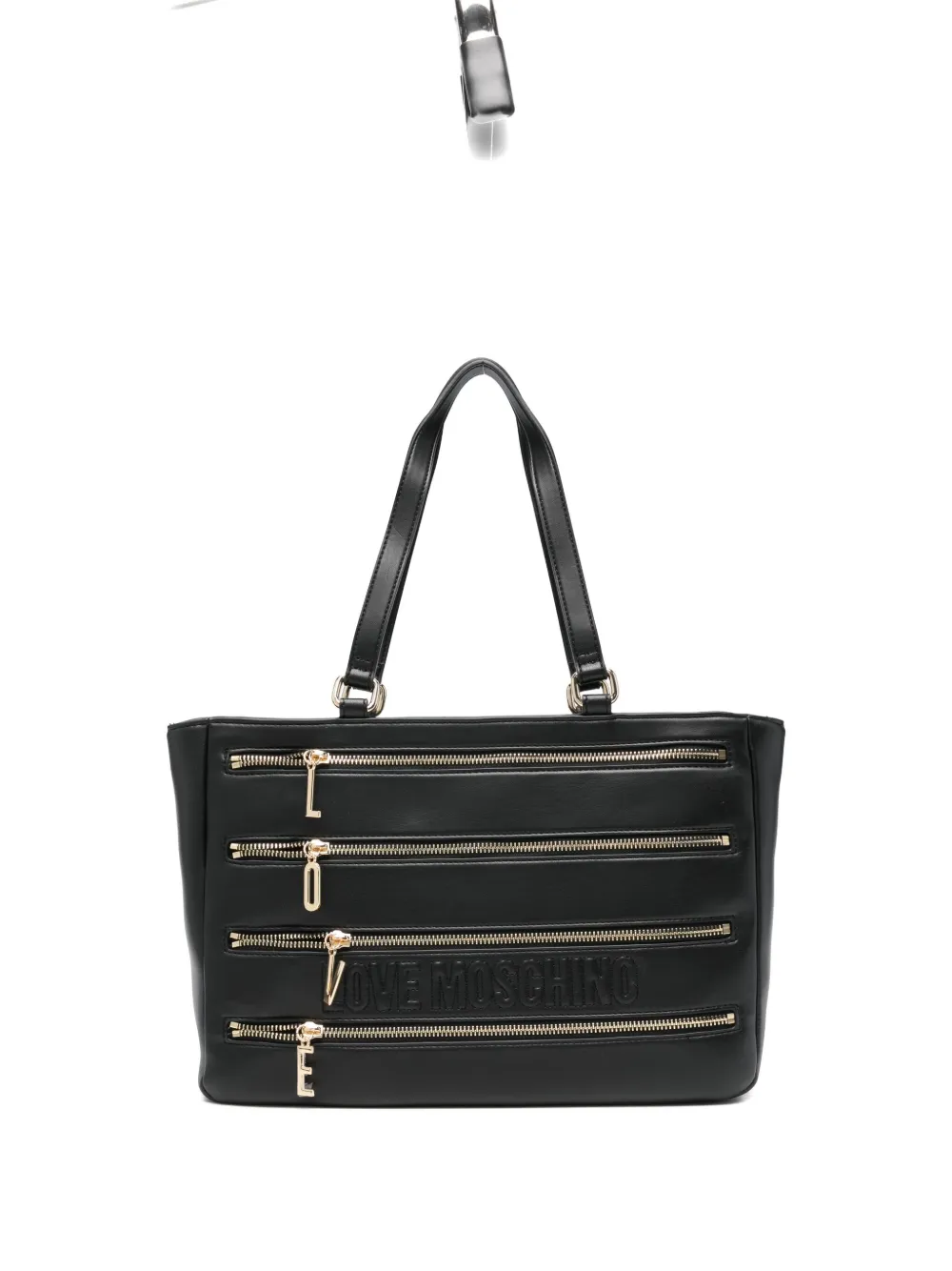 Сумка-тоут Zipline с подвеской-логотипом Love Moschino, черный
Сумка-тоут Zipline с подвеской-логотипом Love Moschino, черный