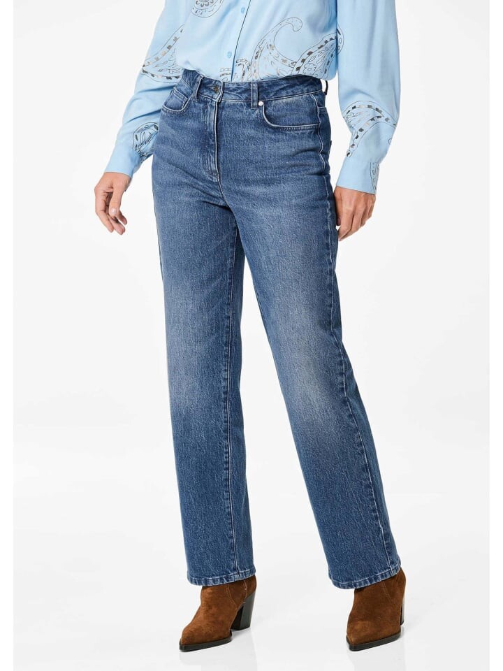 Тканевые брюки GOLDNER Jeans, синий
Тканевые брюки GOLDNER Jeans, синий