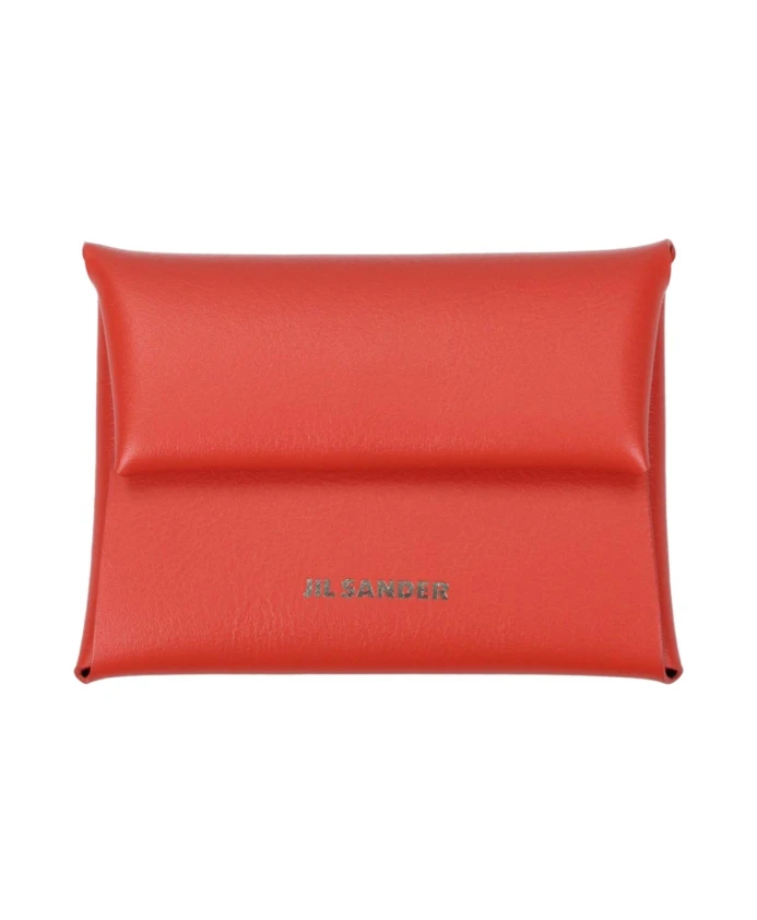 Кожаный кошелек с несколькими отделениями для карт. Jil Sander, оранжевый
Кожаный кошелек с несколькими отделениями для карт. Jil Sander, оранжевый
