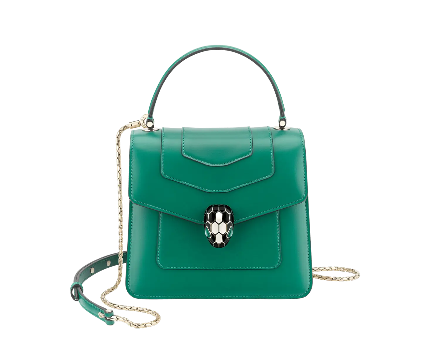 Сумка Serpenti forever Bvlgari, зеленый 
Сумка Serpenti forever Bvlgari, зеленый