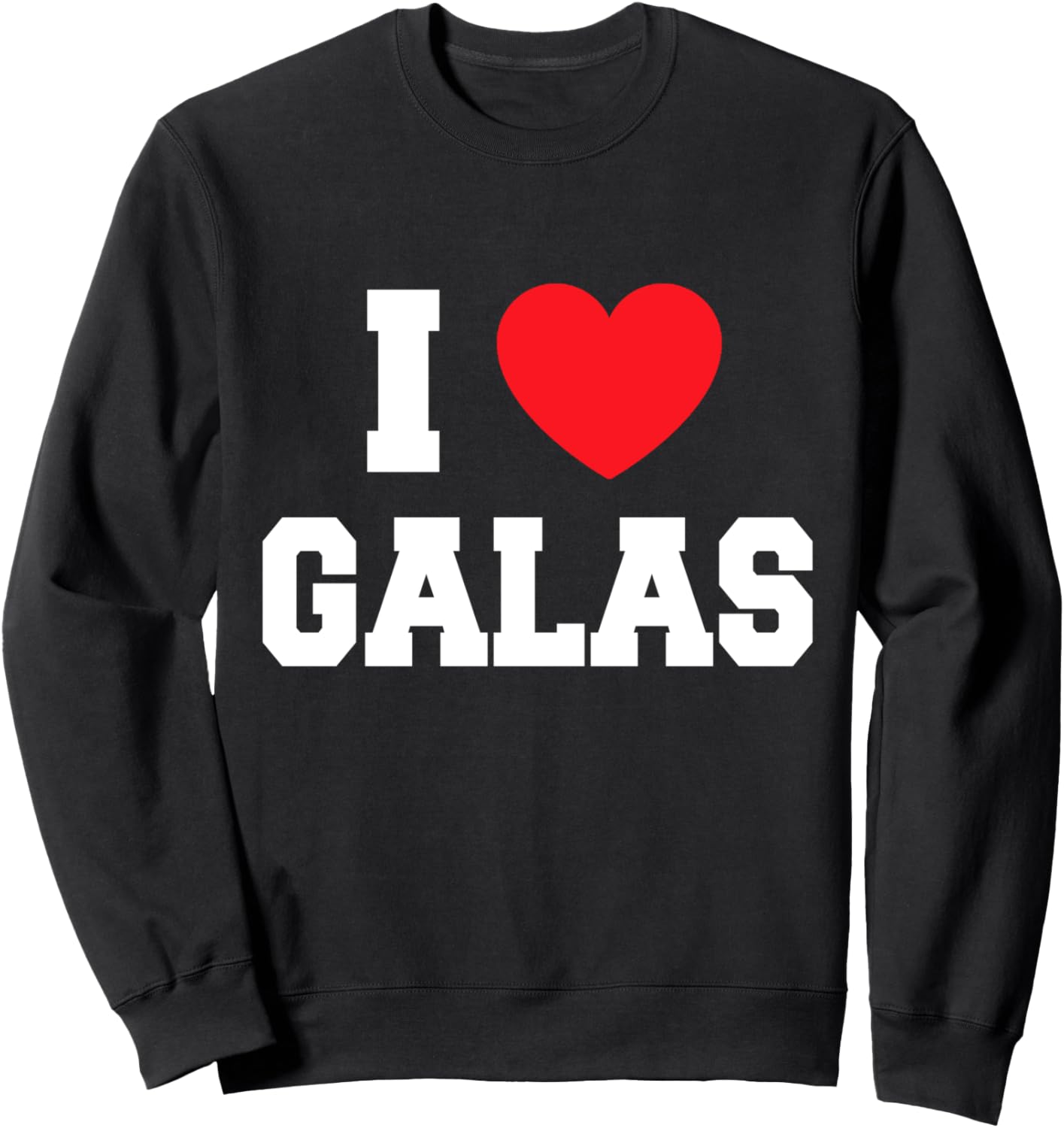 Толстовка Я люблю Galas My Heart, черный
Толстовка Я люблю Galas My Heart, черный