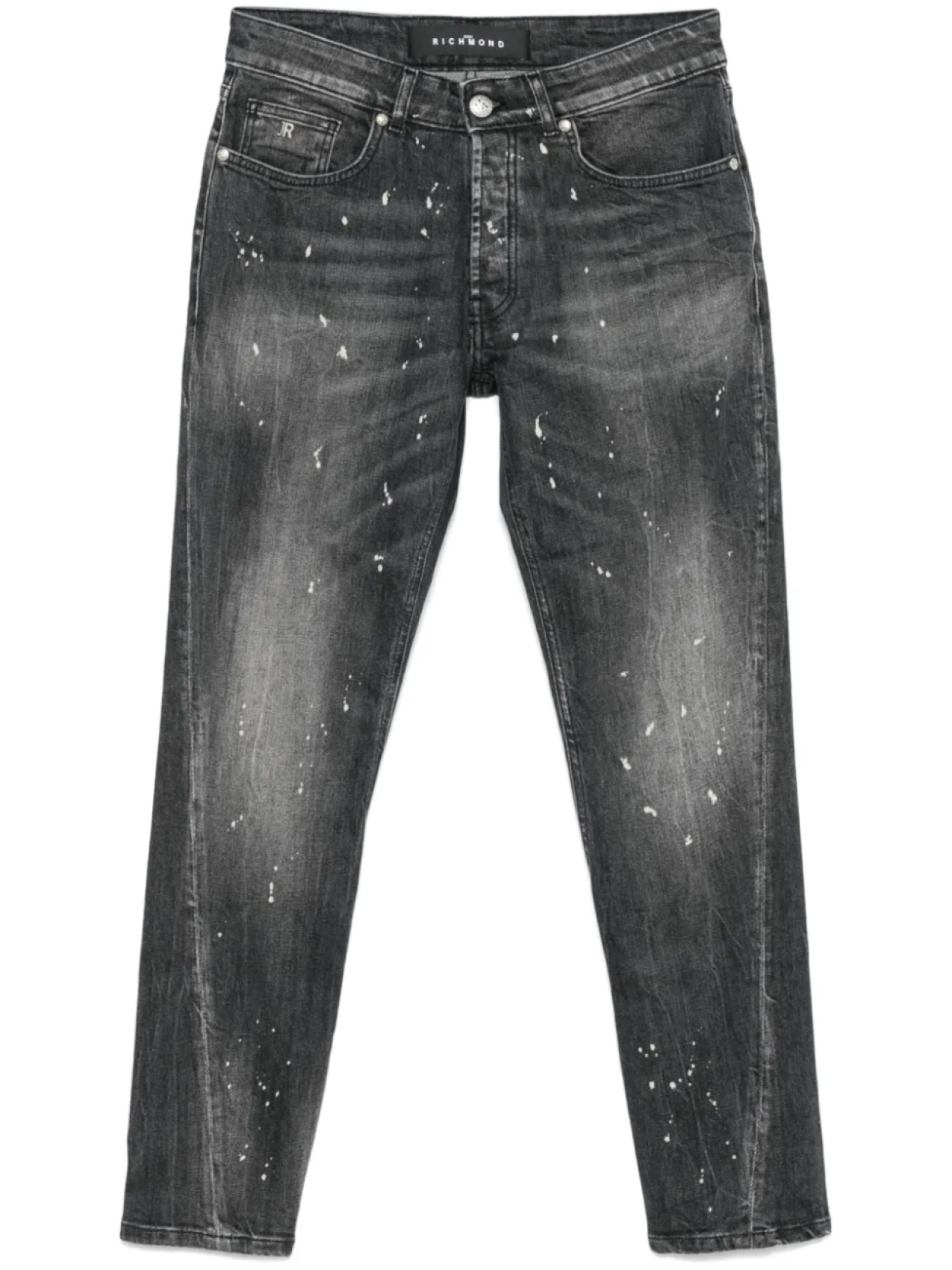 John Richmond джинсы с эффектом потертости, черный
John Richmond джинсы с эффектом потертости, черный