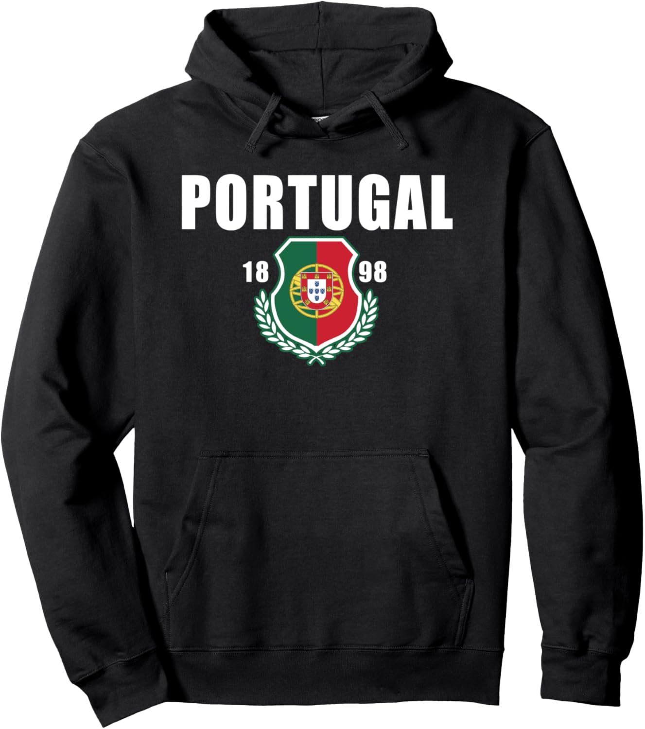 Толстовка с флагом Португалии (крупный жирный текст, центр) Trendy Apparel, черный
Толстовка с флагом Португалии (крупный жирный текст, центр) Trendy Apparel, черный