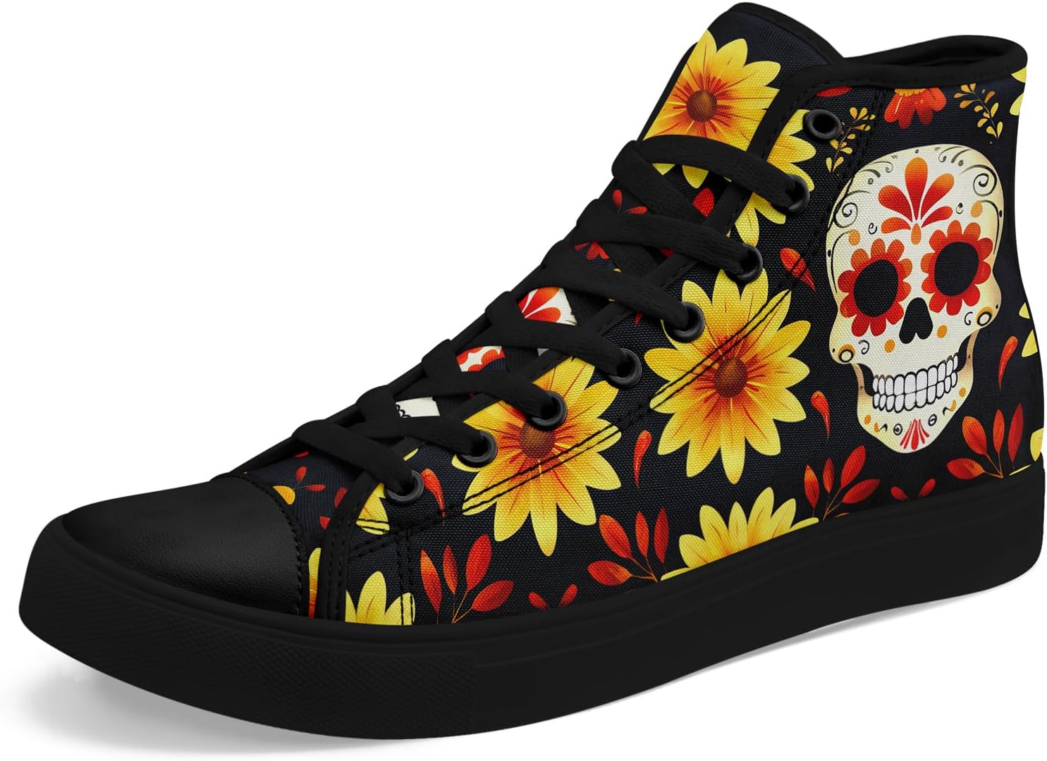 Высокие кеды на шнуровке AWSOLE Gothic Skull для мужчин и женщин, смелый и дерзкий дизайн кроссовок для повседневной носки, плоская подошва для ходьбы, белый/черный/красный/желтый
Высокие кеды на шнуровке AWSOLE Gothic Skull для мужчин и женщин, смелый и дерзкий дизайн кроссовок для повседневной носки, плоская подошва для ходьбы, белый/черный/красный/желтый