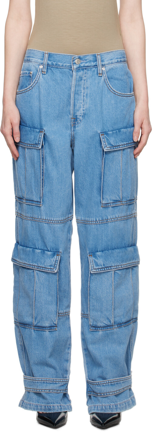 Синие джинсы-карго Lex Grlfrnd
Синие джинсы-карго Lex Grlfrnd