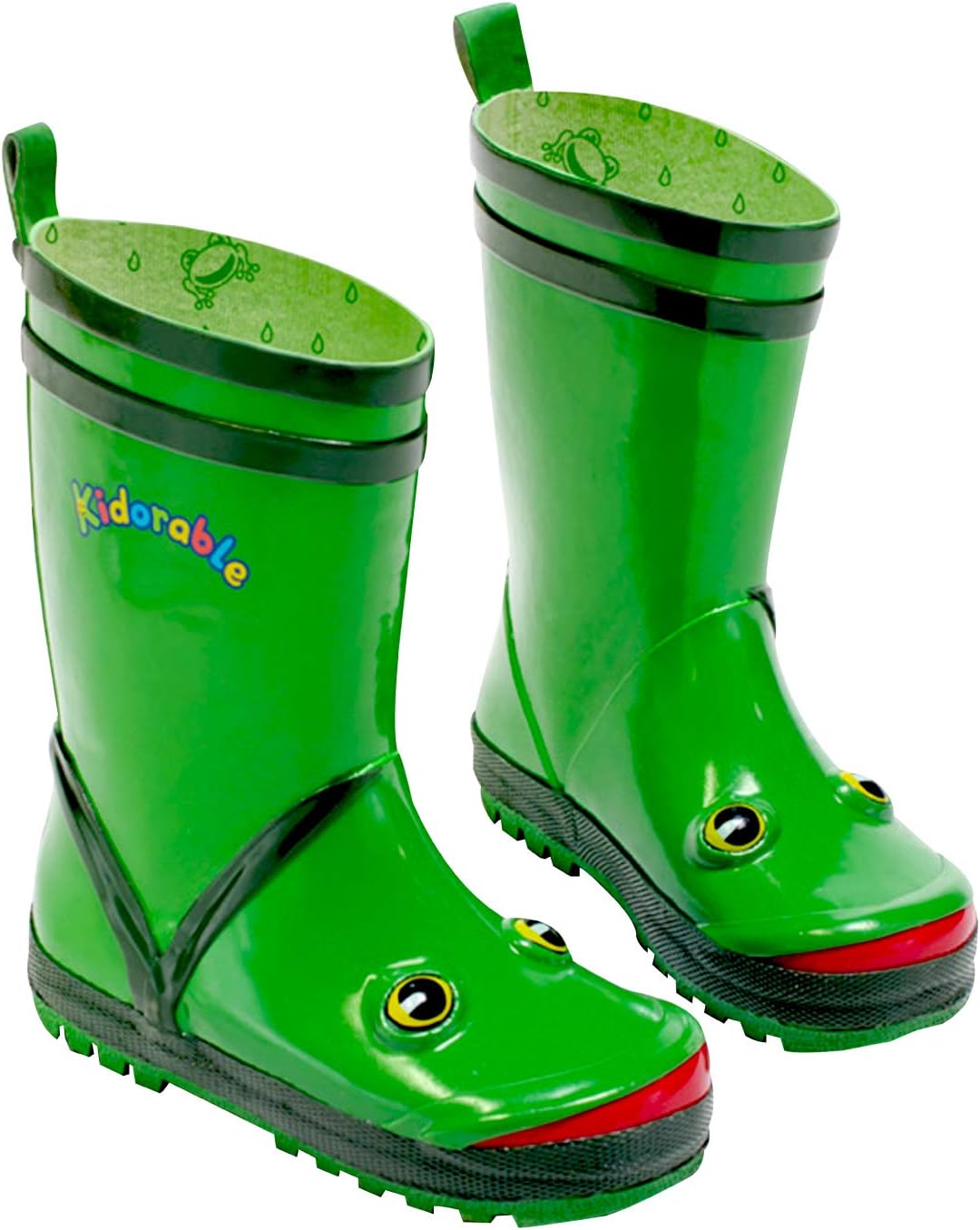 Детские резиновые сапоги Kidorable с лягушкой, зеленый
Детские резиновые сапоги Kidorable с лягушкой, зеленый