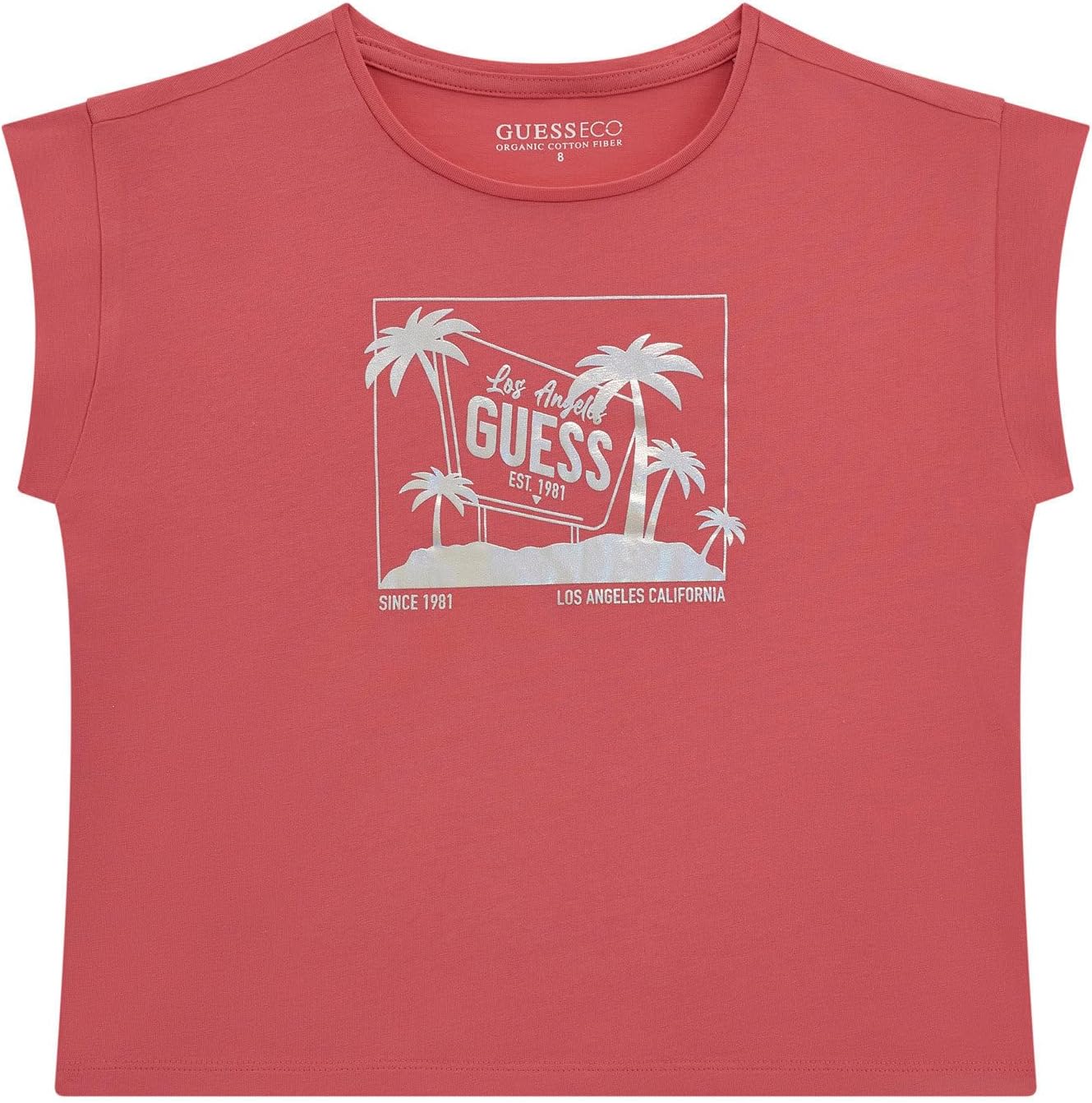 Футболка GUESS для девочек с короткими рукавами и длиной миди из эко-ткани, Juicy Pink, Розовый, Футболка GUESS для девочек с короткими рукавами и длиной миди из эко-ткани, Juicy Pink
Футболка GUESS для девочек с короткими рукавами и длиной миди из эко-ткани, Juicy Pink, Розовый, Футболка GUESS для девочек с короткими рукавами и длиной миди из эко-ткани, Juicy Pink