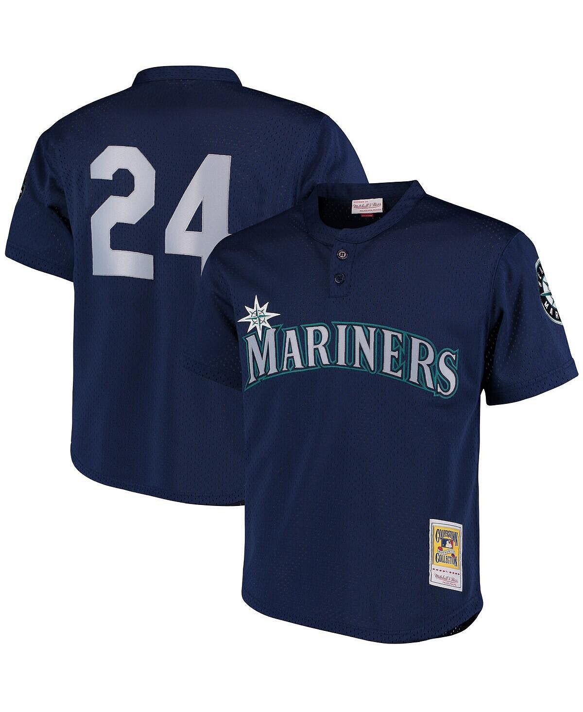 Мужское тренировочное джерси с сеткой Ken Griffey Jr. Navy Seattle Mariners Cooperstown Collection Mitchell & Ness
Мужское тренировочное джерси с сеткой Ken Griffey Jr. Navy Seattle Mariners Cooperstown Collection Mitchell & Ness