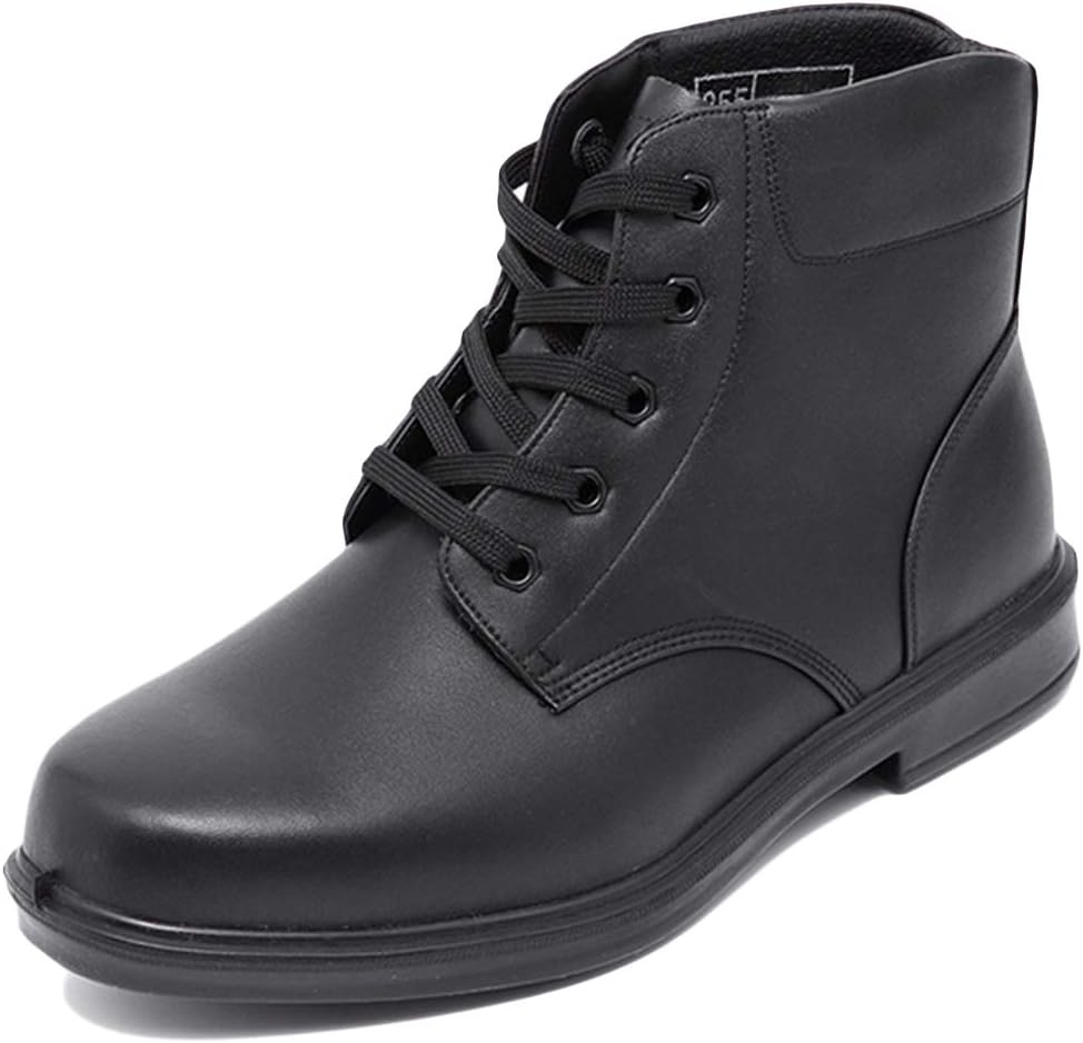 Мужские военные боевые ботинки, армейские кожаные шнуровочные ботинки до щиколотки, зимние с плюшевой подкладкой, повседневные для улицы, походные пустынные ботинки до щиколотки Wygwlg, черный
Мужские военные боевые ботинки, армейские кожаные шнуровочные ботинки до щиколотки, зимние с плюшевой подкладкой, повседневные для улицы, походные пустынные ботинки до щиколотки Wygwlg, черный