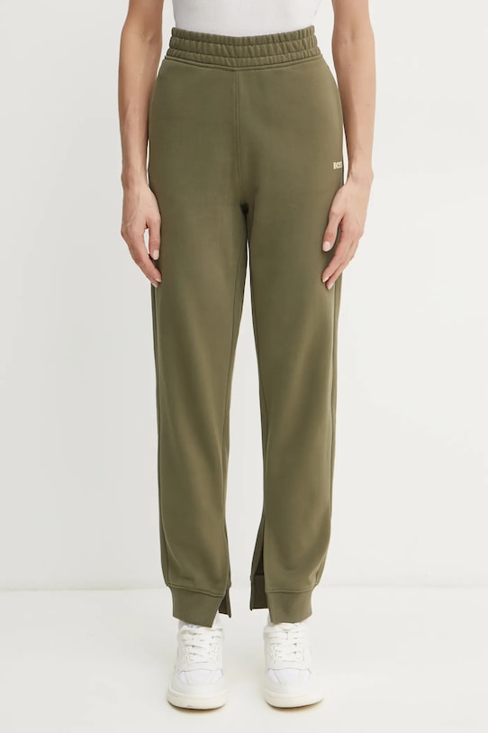 Хлопковые спортивные брюки Boss Orange, зеленый
Хлопковые спортивные брюки Boss Orange, зеленый