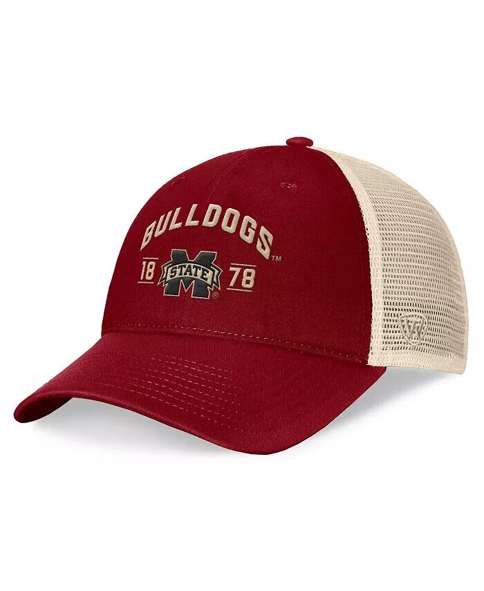 Мужская бордовая регулируемая шляпа Mississippi State Bulldogs Heritage Waylon Trucker Top Of The World, красный
Мужская бордовая регулируемая шляпа Mississippi State Bulldogs Heritage Waylon Trucker Top Of The World, красный