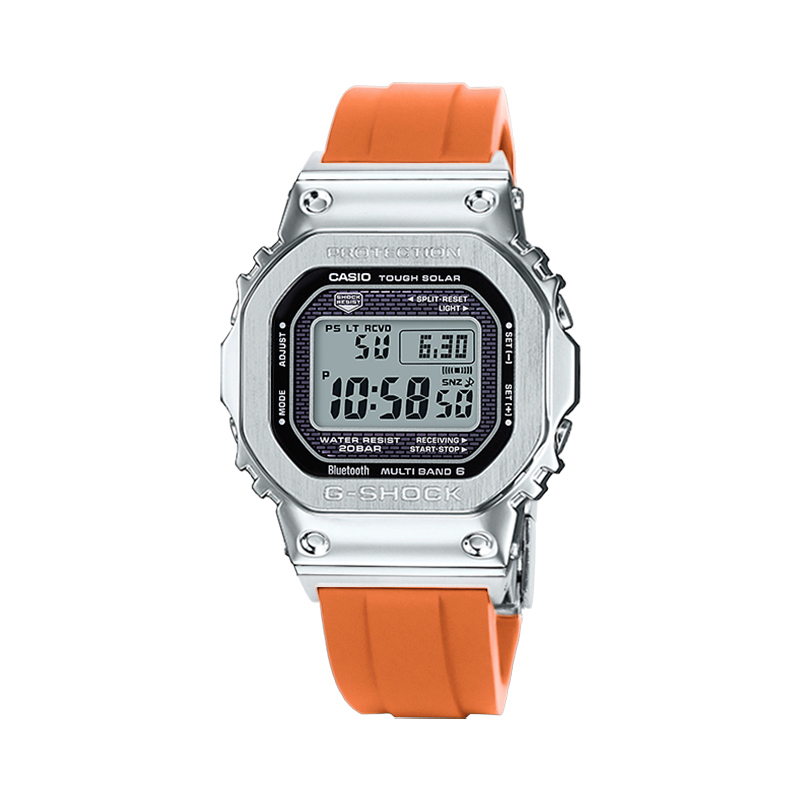 Часы Casio G-Shock Full Metal GMW-B5000 Series, ремешок из смолы, арт. GMW-B5000D-1, оранжевый
Часы Casio G-Shock Full Metal GMW-B5000 Series, ремешок из смолы, арт. GMW-B5000D-1, оранжевый