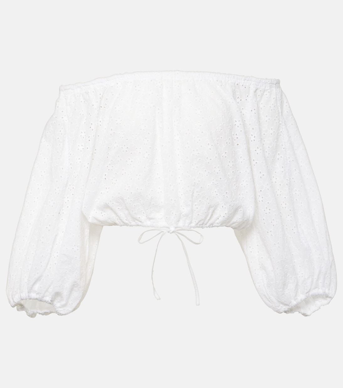 Хлопковый топ Bova с английской вышивкой Poupette St Barth, Optic White
Хлопковый топ Bova с английской вышивкой Poupette St Barth, Optic White