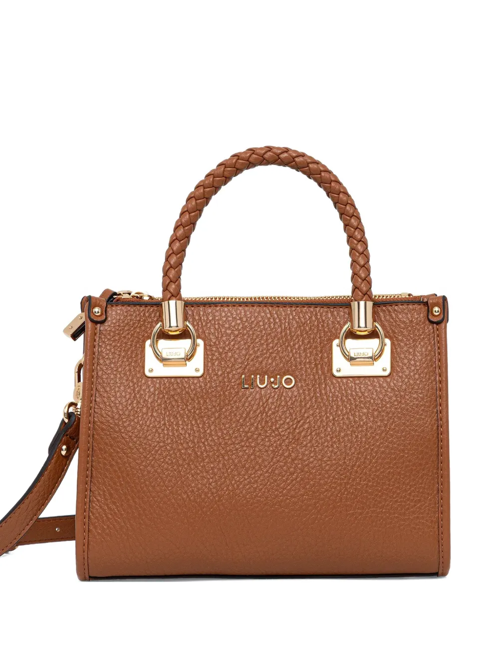 Сумка-тоут с плетеной ручкой LIU JO, коричневый
Сумка-тоут с плетеной ручкой LIU JO, коричневый