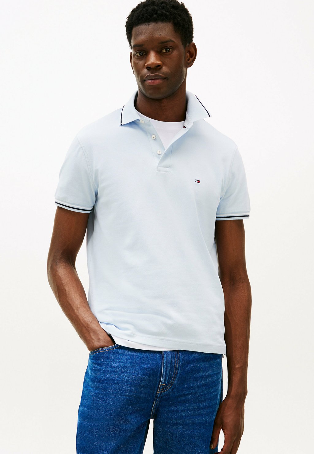 Поло TIPPED SLIM FIT SEASONAL Tommy Hilfiger, светло-голубой
Поло TIPPED SLIM FIT SEASONAL Tommy Hilfiger, светло-голубой