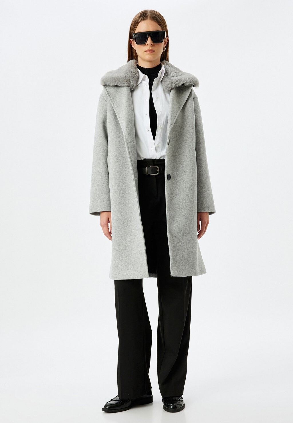 Классическое пальто Koton, серый
Классическое пальто Koton, серый