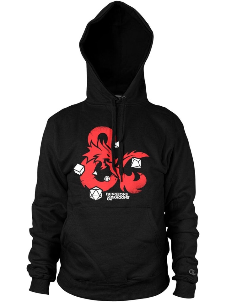 Толстовка D&D Dices черного цвета Dungeons And Dragons
Толстовка D&D Dices черного цвета Dungeons And Dragons