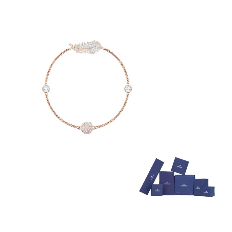 Swarovski Браслет из розового золота 18 карат для женщин
Swarovski Браслет из розового золота 18 карат для женщин