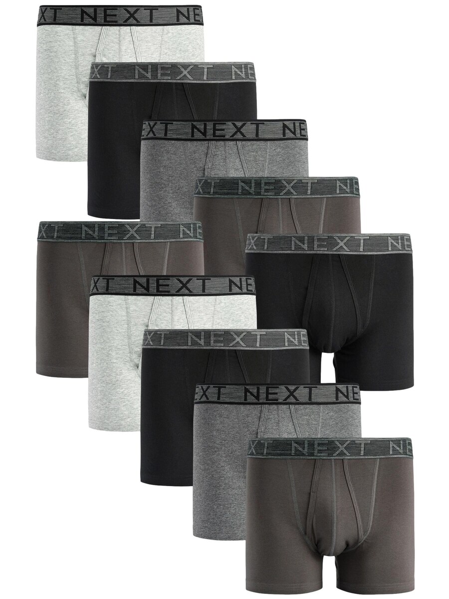 Боксерские шорты Next, цвет Taupe/Light grey/mottled grey/Black 
Боксерские шорты Next, цвет Taupe/Light grey/mottled grey/Black