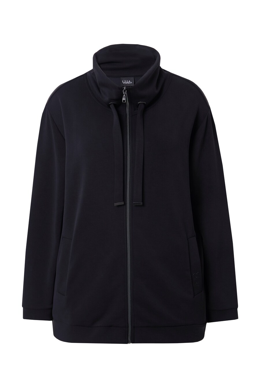 Толстовка с капюшоном на молнии Ulla Popken, черный
Толстовка с капюшоном на молнии Ulla Popken, черный