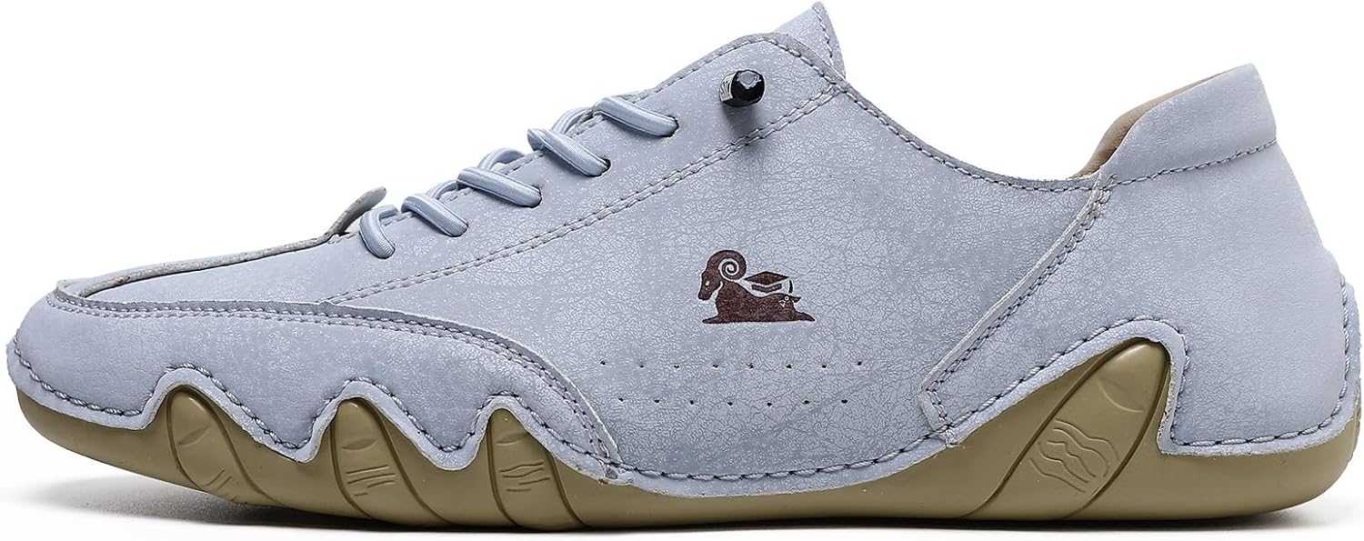 Женские сшитые вручную кожаные ботильоны на молнии, водонепроницаемые, с нескользящей подошвой, высокие ботинки-чукка, сделанные вручную из замши, повседневные кроссовки, лоферы для пеших походов, кемпинга и вождения Toumov, небесно-голубой
Женские сшитые вручную кожаные ботильоны на молнии, водонепроницаемые, с нескользящей подошвой, высокие ботинки-чукка, сделанные вручную из замши, повседневные кроссовки, лоферы для пеших походов, кемпинга и вождения Toumov, небесно-голубой