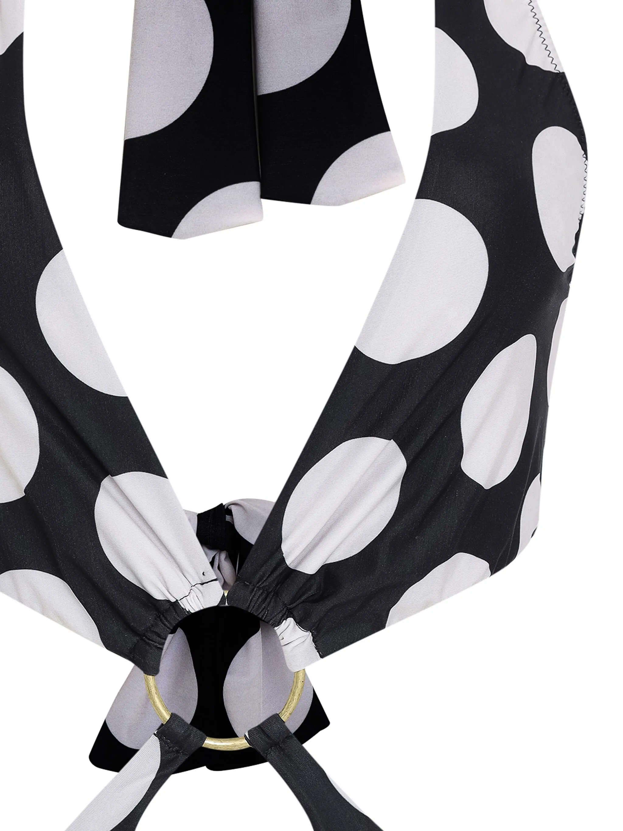 Купальник в горох Amir Slama, черный
Купальник в горох Amir Slama, черный