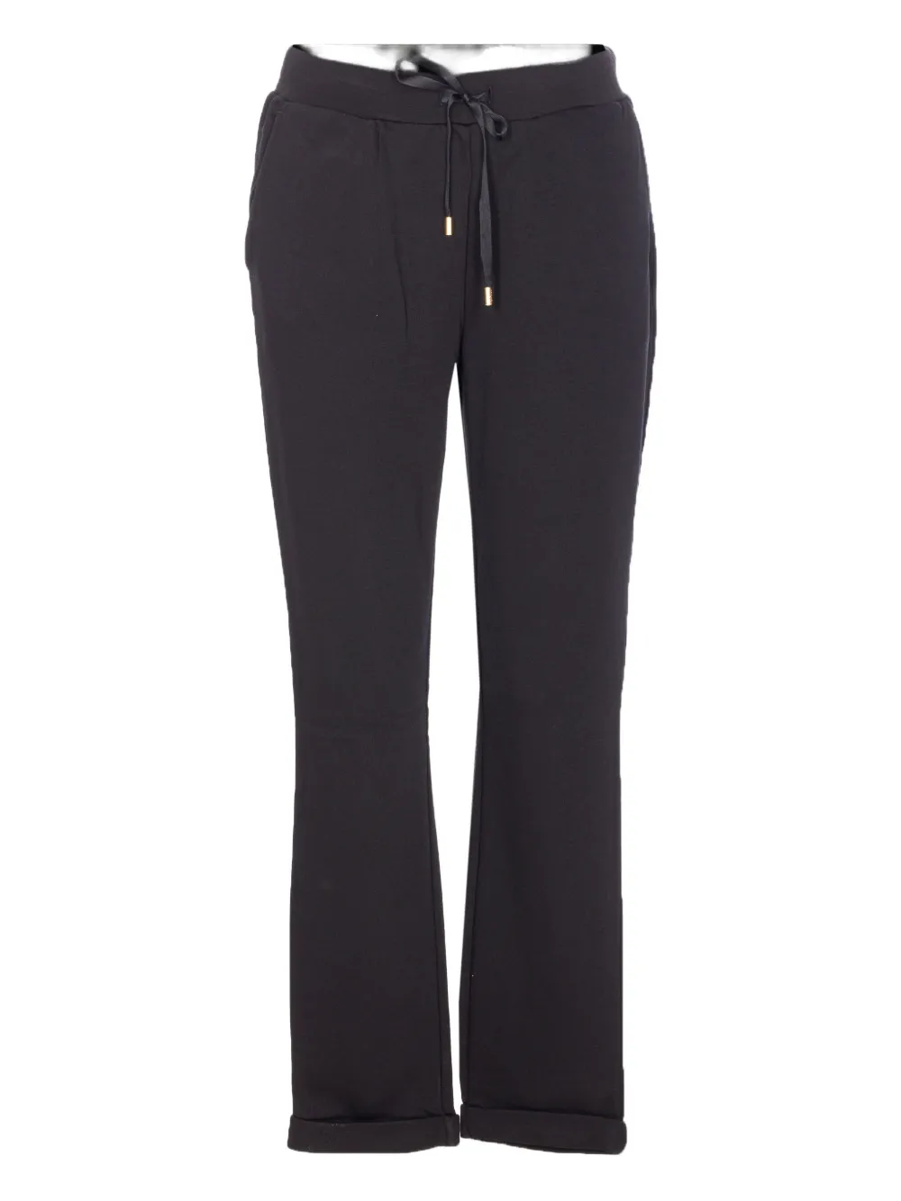 Спортивные брюки с эластичной талией и завязками на шнурке LIU JO, черный
Спортивные брюки с эластичной талией и завязками на шнурке LIU JO, черный