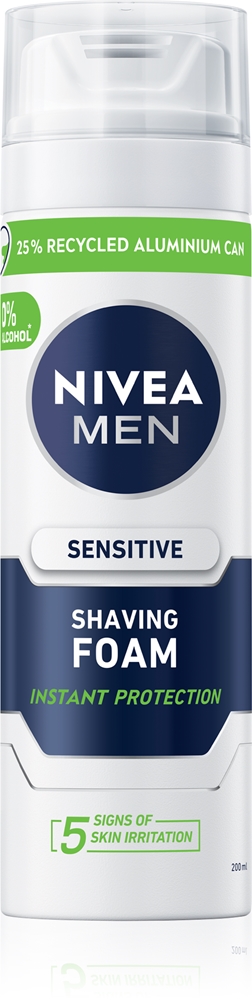 Пена для бритья для мужчин с чувствительной кожей Nivea, 200 мл
Пена для бритья для мужчин с чувствительной кожей Nivea, 200 мл