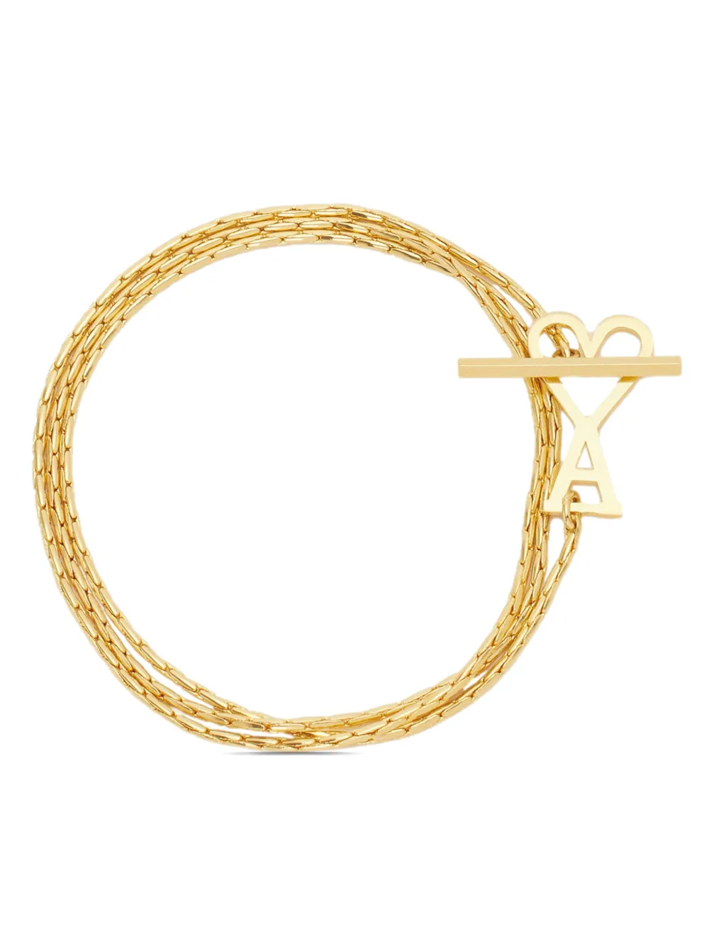 Колье с монограммой Ami De Coeur Ami Paris, золотистый
Колье с монограммой Ami De Coeur Ami Paris, золотистый