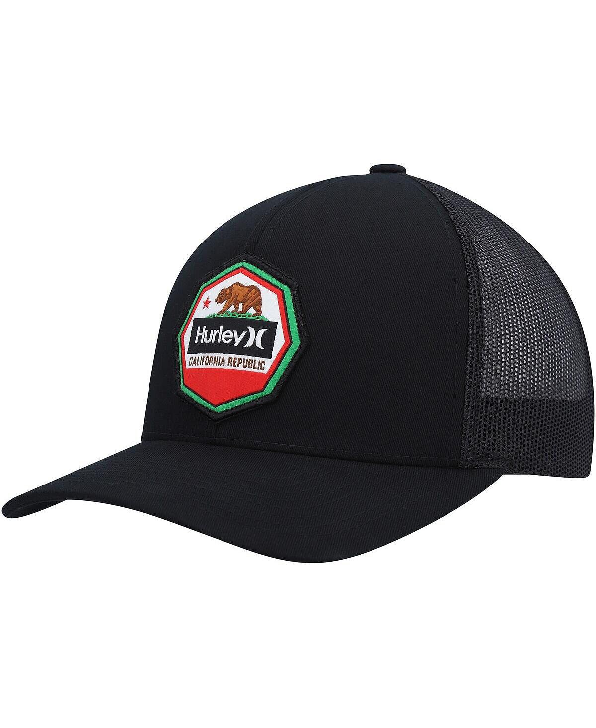 Мужская черная кепка Ultra Destination California Republic Trucker Snapback Hurley
Мужская черная кепка Ultra Destination California Republic Trucker Snapback Hurley