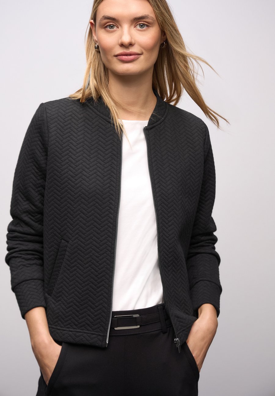 Толстовка Street One Zip-up sweatshirt, Schwarz/Black
Толстовка Street One Zip-up sweatshirt, Schwarz/Black