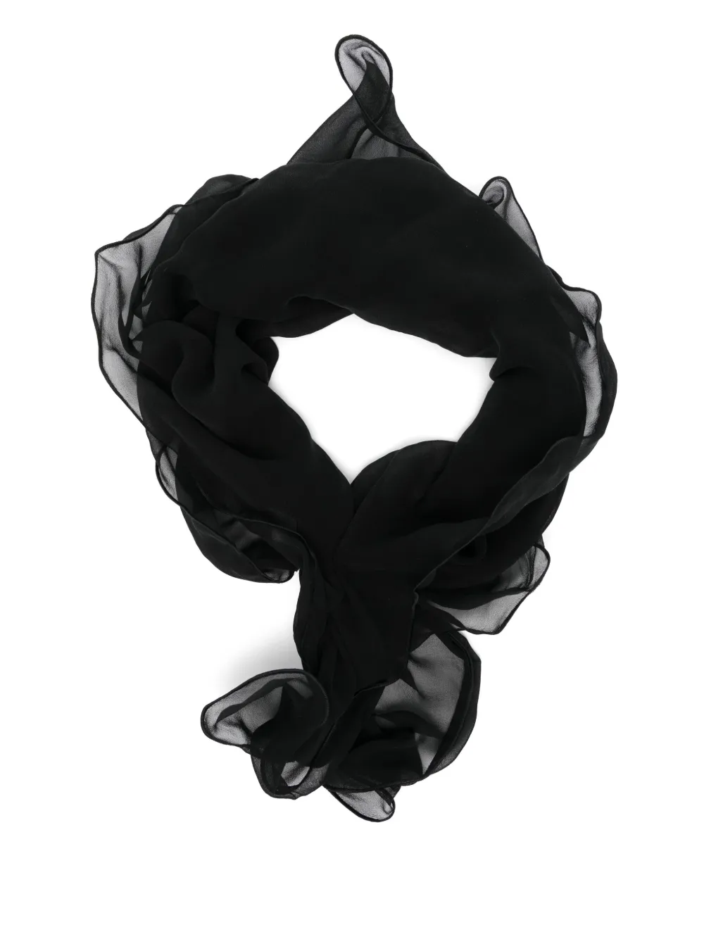 Шелковый платок Magda Butrym, черный
Шелковый платок Magda Butrym, черный