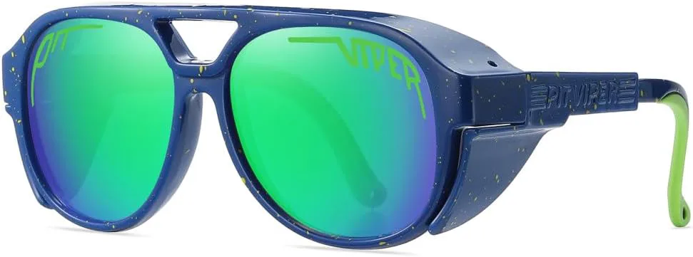 Солнцезащитные очки в стиле стимпанк для взрослых, мужские и женские, винтажные, с защитой от УФ-излучения UV400, ретро-очки, PTS11, один размер RUOVEXIE, Green
Солнцезащитные очки в стиле стимпанк для взрослых, мужские и женские, винтажные, с защитой от УФ-излучения UV400, ретро-очки, PTS11, один размер RUOVEXIE, Green