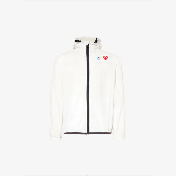 Куртка-оболочка с капюшоном Comme des Garçons PLAY x K-Way Comme des Garçons, белый
Куртка-оболочка с капюшоном Comme des Garçons PLAY x K-Way Comme des Garçons, белый