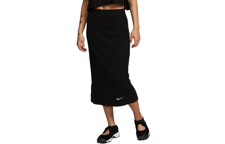 Женская повседневная длинная юбка Nike, цвет Black
Женская повседневная длинная юбка Nike, цвет Black