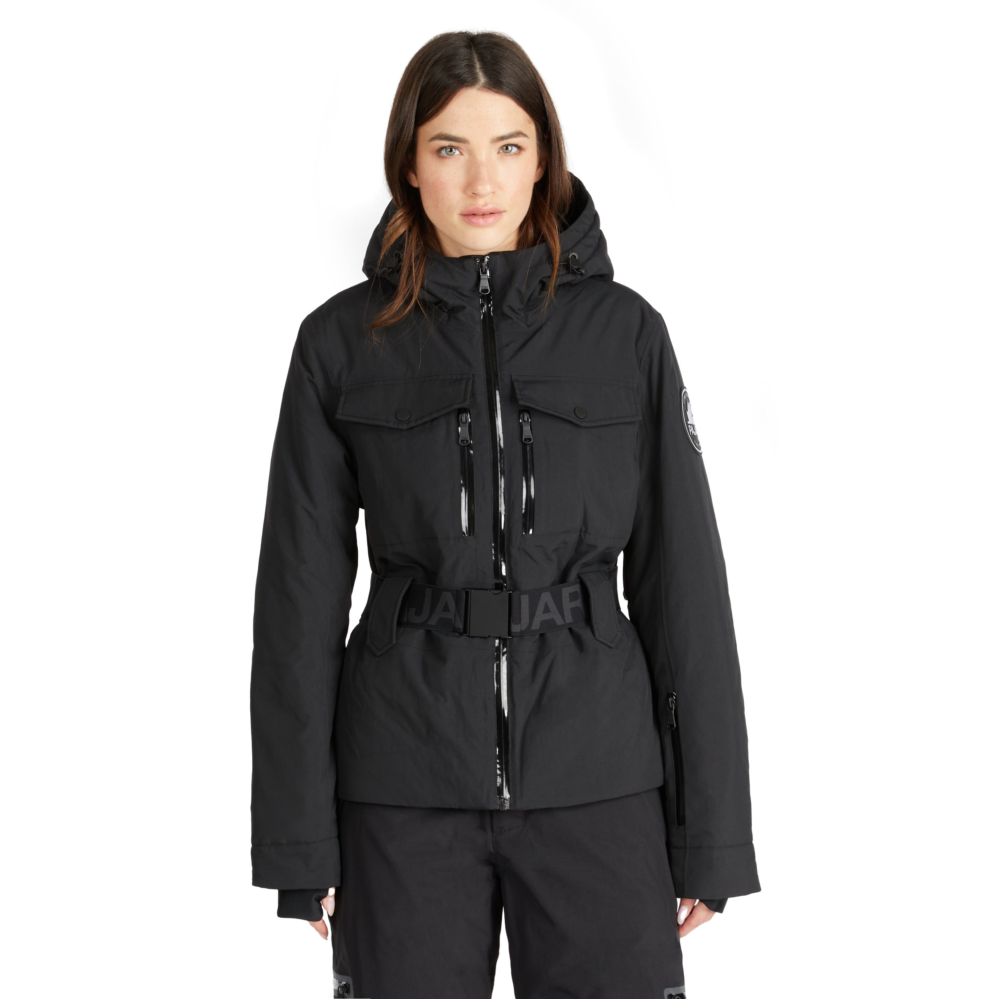 Женская лыжная куртка Pajar Gabbi с поясом и фиксированным капюшоном, черный
Женская лыжная куртка Pajar Gabbi с поясом и фиксированным капюшоном, черный